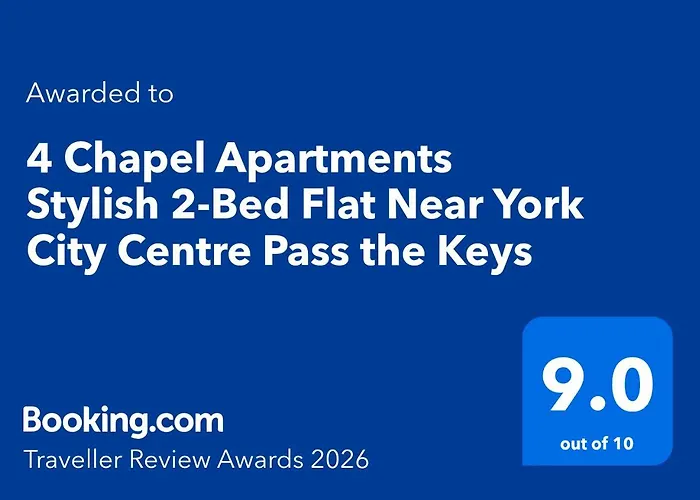 4 Chapel Stylish 2-bed Flat Near Centre Pass The Keys * Йорк